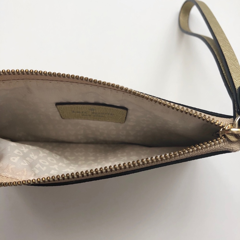 Kate Spade gold wristlet - Picture 4 of 4
